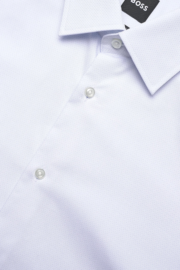 ΑΝΔΡΙΚΟ ΠΟΥΚΑΜΙΣΟ BOSS - 100 ΛΕΥΚΟ